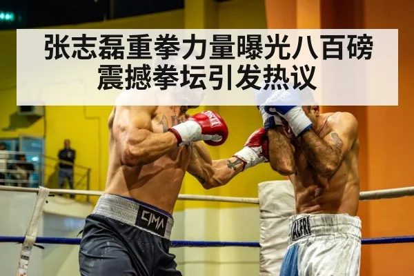 heavyweight boxer training